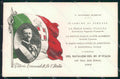 WW1 Patriottismo Tricolore Vittorio Emanuele CRI Firenze cartolina KF6060 – fronte