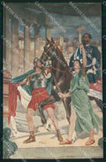 Desenzano Risorgimento Vittorio Emanuele II Bressanin RIFILATA ABRASA cp KF6063 – fronte