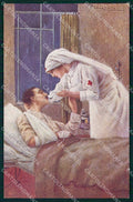 WW1 WWI Pro Croce Rossa CRI Milano Nurse Pizzolato cartolina KF6107 – fronte