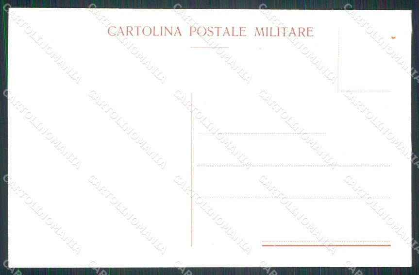 Militari Fanteria Tricolore cartolina KF6118 – retro