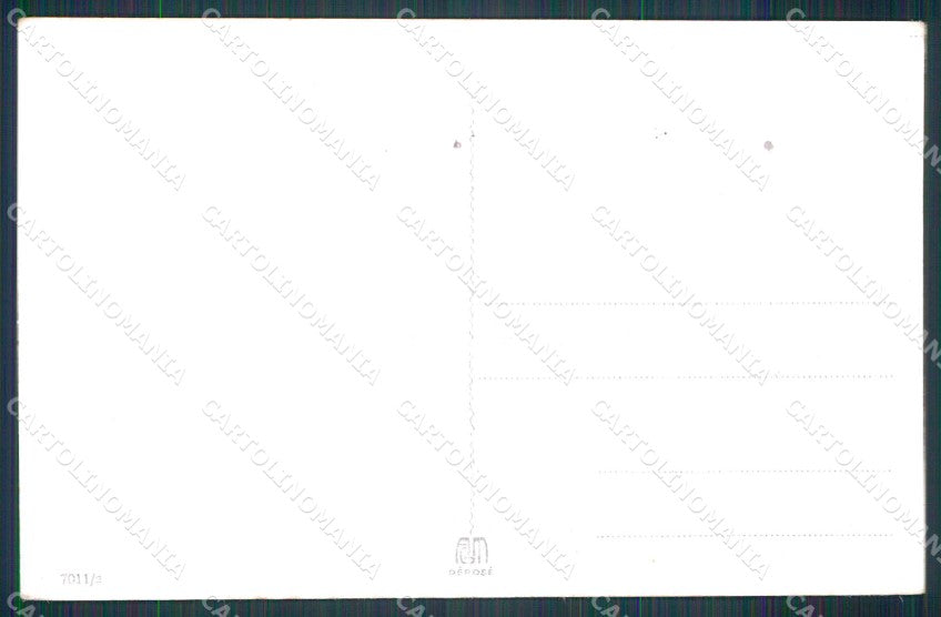 Militari Esercito Italiano Fanteria Uniforme 7011 PIEGHINA cartolina KF6123 – retro
