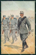 Militari Esercito Italiano Fanteria Uniforme serie 2580 Tessari cartolina KF6126 – fronte