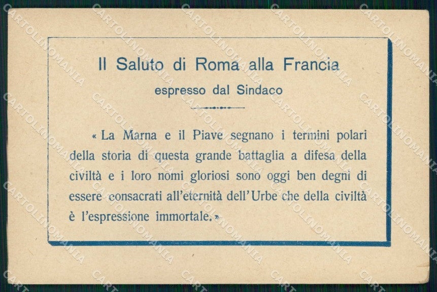 WW1 WWI Patriottismo Livorno Cantiere Orlando Marna Piave cartolina KF6138 – fronte
