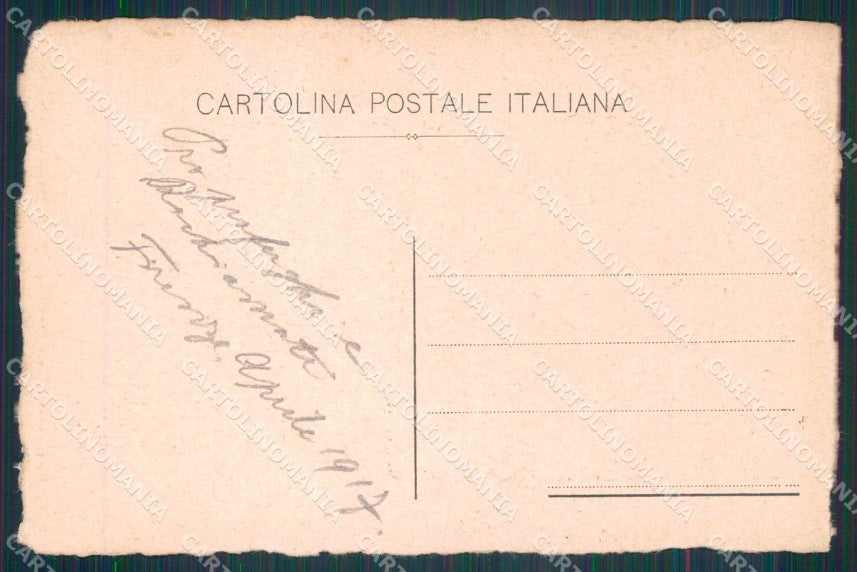 WW1 WWI Patriottismo Trieste Felice Venezian M. Battigelli cartolina KF6155 – retro