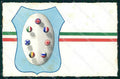 WW1 WWI Propaganda Alleati Bandiere Dipinta a Manocartolina KF6176 – fronte