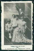WW1 WWI Pro Profughi Belgio Royalty Famille Royale Belgique cartolina KF6177 – fronte