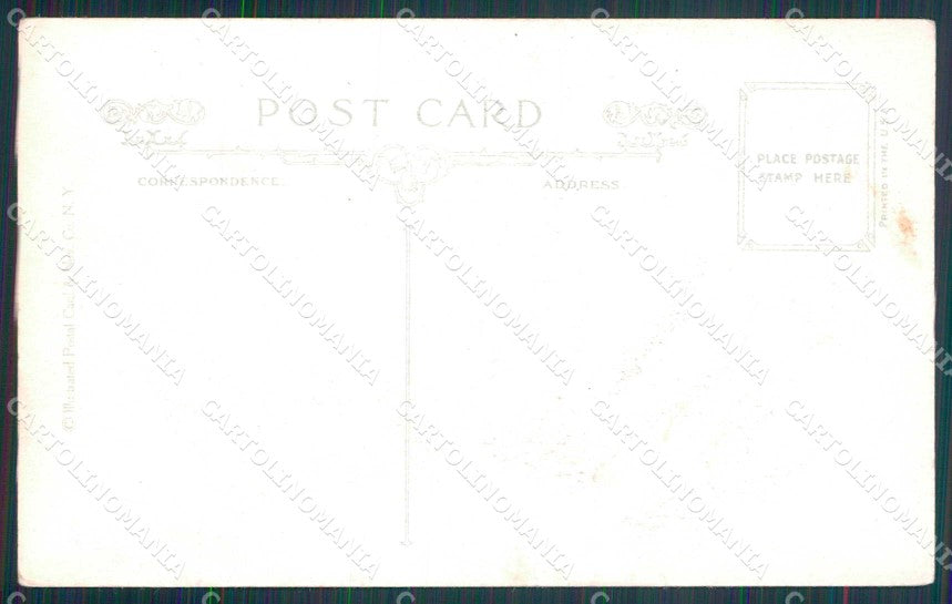 WW1 WWI Patriottismo Alleati Bandiere Flags United We Stand cartolina KF6190 – retro