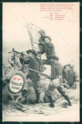 Militari Reggimentali Francia 30 Bon Chasseur Alpins Solferino cartolina KF6202 – fronte