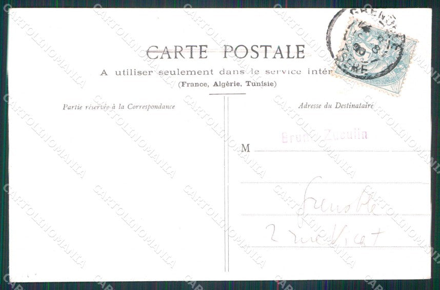 Militari Reggimentali Francia 30 Bon Chasseur Alpins Solferino cartolina KF6203 – retro