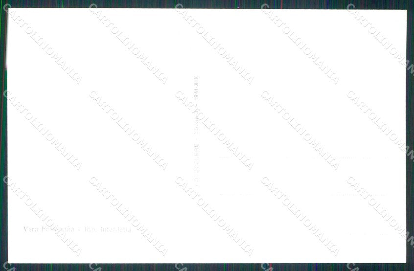 WW2 WWII Militari Propaganda Regia Marina Il Voto foto cartolina KF6205 – retro