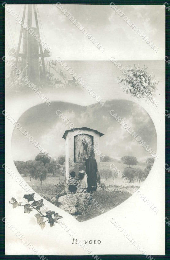 WW2 WWII Militari Propaganda Regia Marina Il Voto foto cartolina KF6217 – fronte