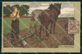 Artist Signed P. Hey Cavallo Cheval Horse Pferd CREASED cartolina KF6227 – fronte