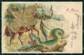 San Giorgio Drago St. Georg Cavallo Cheval Horse Pferd WRINKLES cartolina KF6230 – fronte