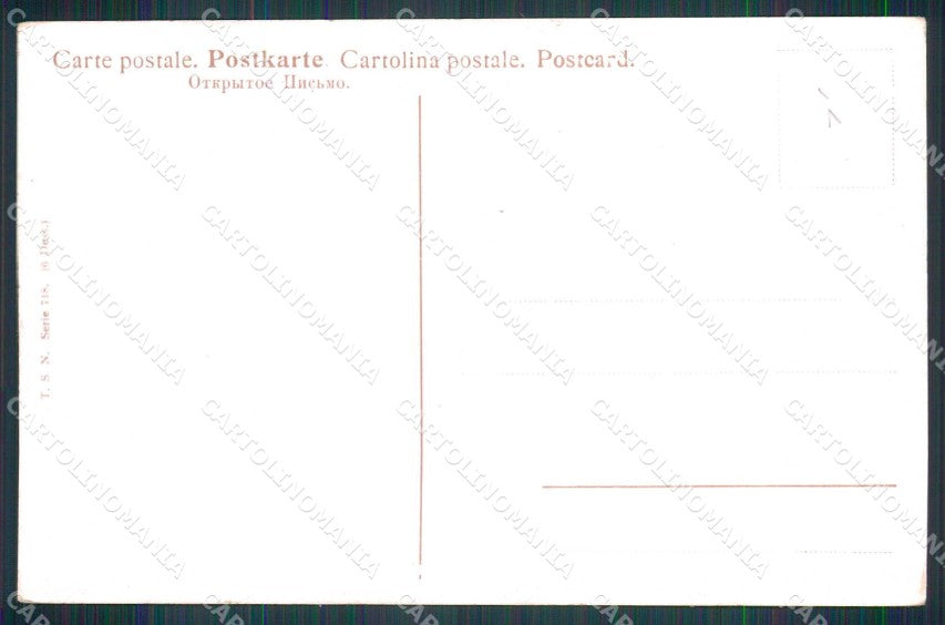 Artist Signed Sidesaddle Lady Cavallo Cheval Horse Pferd TSN cartolina KF6277 – retro