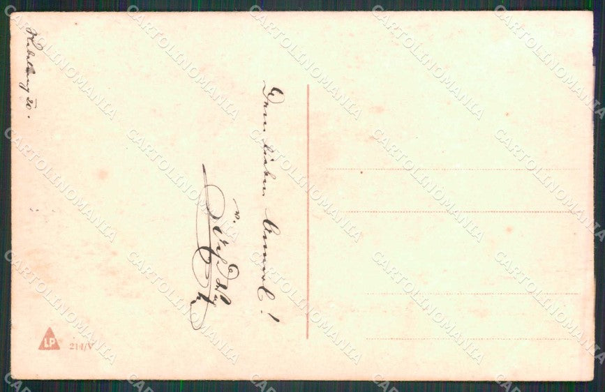 Artist Signed KW Children serie 214 cartolina KF6332 – retro