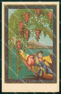 Artist Signed Bonora Children Japan Degami 2222 cartolina KF6334 – fronte