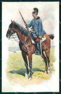 Militari Uniform Osterreichischer Soldat Horse Pferd BKWI 829 cartolina KF6356 – fronte