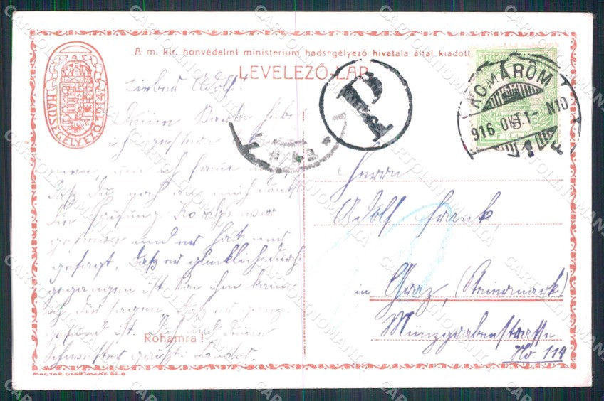 Artist Signed Belavary WW1 Pferd Horse Soldat Hadsegelyezo 1914 cartolina KF6395 – retro