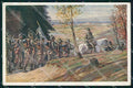 Artist Signed P Hey WWI Pferd Horse Soldat serie 20747 WRINKLES cartolina KF6411 – fronte