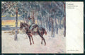 Artist Signed J. Turnau WWI Military Soldat Horse Pferd BKWI cartolina KF6424 – fronte