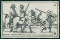 Military Guerra dei trent'anni Dreissigjahriger Krieg Horse cartolina KF6435 – fronte