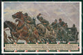 Artist Signed P. Hey WWI Artillerie Pferd Horse Soldat 1 cartolina KF6444 – fronte