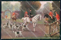 Artist Signed Sidesaddle Lady Fox Hunting Horse Pferd WRINKLES cartolina KF6466 – fronte