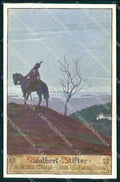 Artist Signed Kuderna Soldat Horse Bund der Deutscher Osterreicher 16 ak KF6512 – fronte