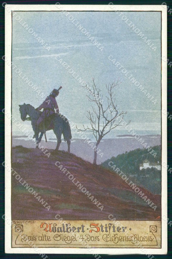 Artist Signed Kutzer Soldat Pferd Bund der Deutscher Osterreicher 16 ak KF6549 – fronte