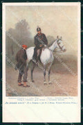Artist Signed J.R v. Blaas Soldat Horse Pferd cartolina KF6556 – fronte