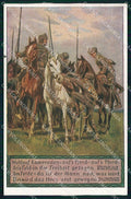 Artist Signed P. Hey WW1 Soldat Horse Pferd Soldatenliederkarte 12 ak KF6561 – fronte