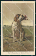 Artist Signed Troyon Cane Caccia Advertising SIPE Polveri cartolina KF6573 – fronte