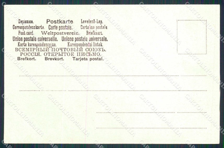 Artist Signed Horse Pferd Cavallo cartolina KF6604 – retro