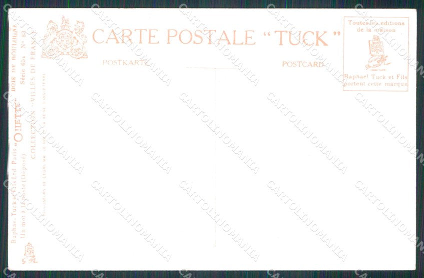 Paris Bois de Boulogne Horse Pferd Cavallo Tuck 651-83 cartolina KF6635 – retro