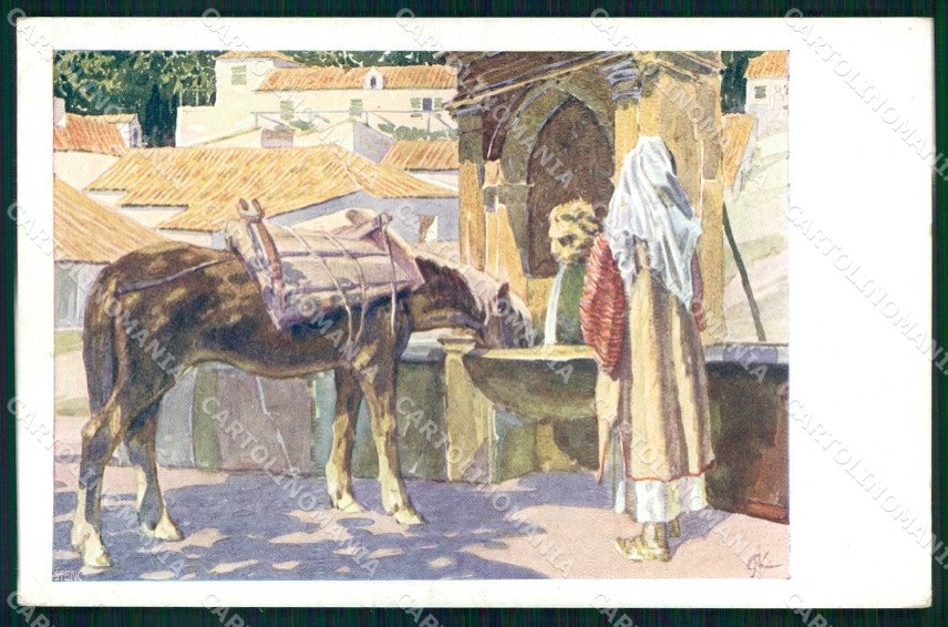 Republika Hrvatska Croazia Croatia Dubrovnik Horse Cavallo cartolina KF6644 – fronte