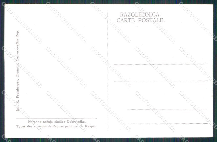 Republika Hrvatska Croazia Croatia Dubrovnik Horse Cavallo cartolina KF6644 – retro