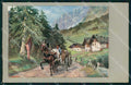 Artist Signed P. Wolf Horse Pferd Cavallo WRINKLES cartolina KF6717 – fronte