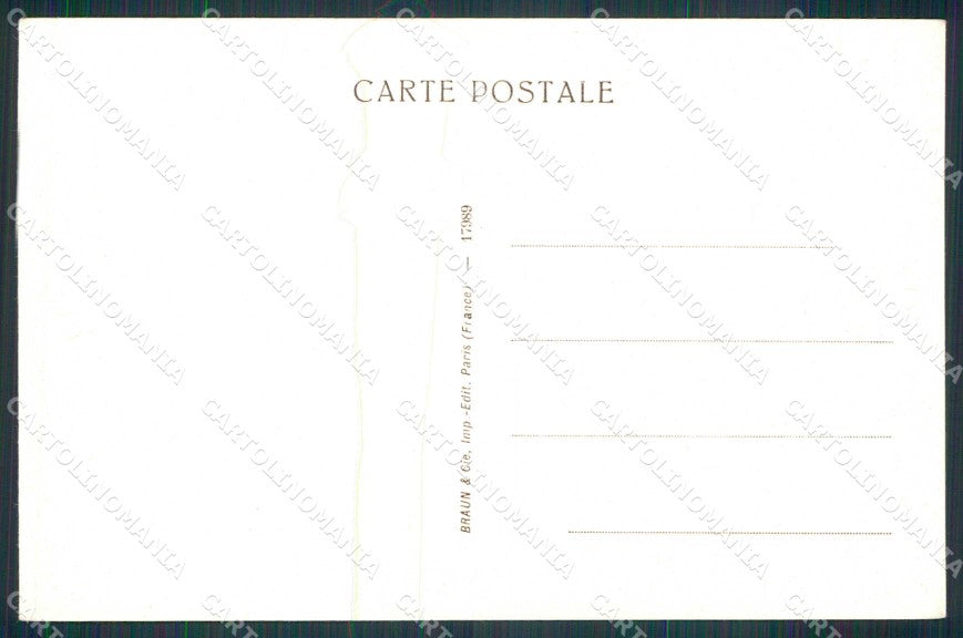 Artist Signed Degas Aux Courses avant le Depart Horse cartolina KF6907 – retro