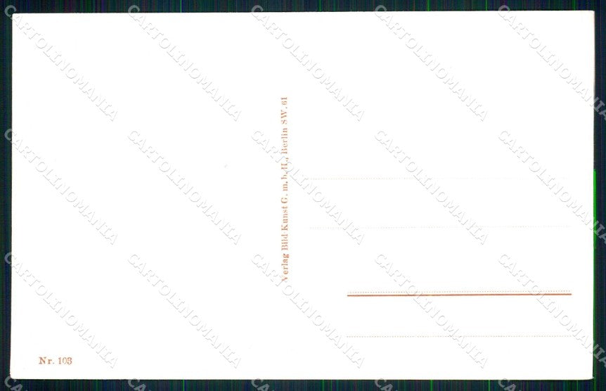 Artist Signed K. Worm Art Deco Romantic Couple Lady serie 103 cartolina KF7127 – retro