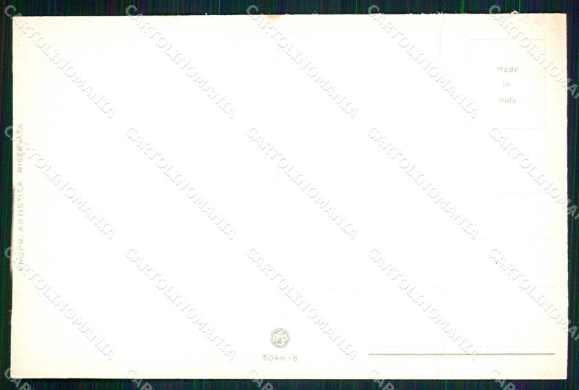 Artist Signed Bottaro Boy Lamb Easter Augurale Pasqua cartolina KF7150 – retro