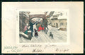 Artist Signed Viennoise Horse Winter Landscape Christmas serie 5071 cp KF7167 – fronte