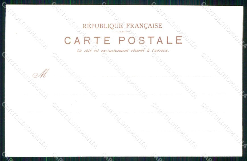 Artist Signed Jack Abeille Lady Fashion Moda serie 23 cartolina KF7218 – retro
