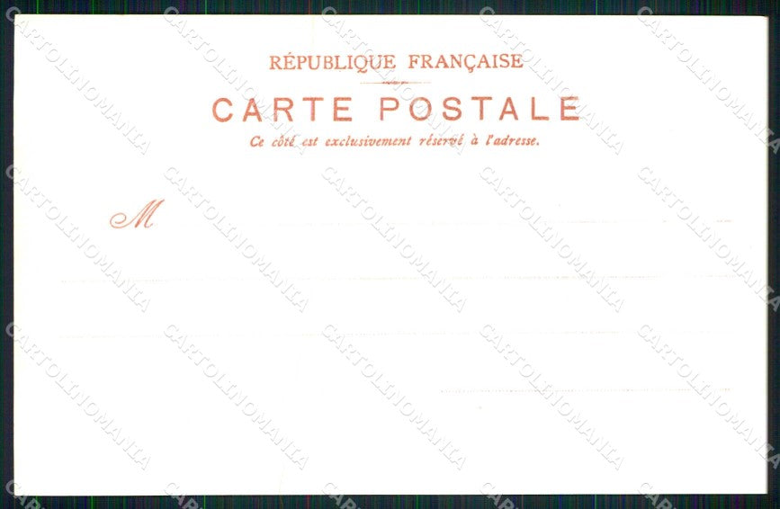 Artist Signed Jack Abeille Lady Fashion Moda serie 25 cartolina KF7219 – retro