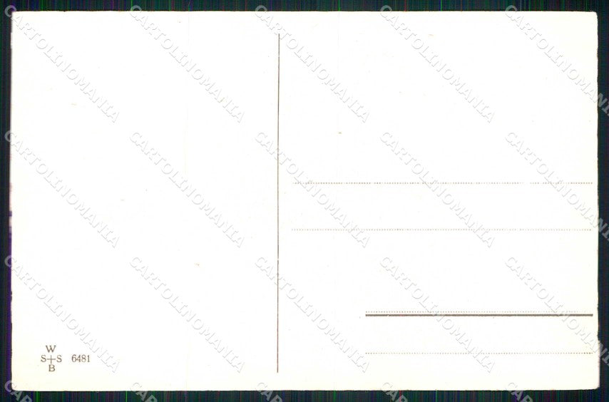 Artist Signed Puttkammer Glamour Lady Fashion Cupid WSSB 6481 cartolina KF7252 – retro