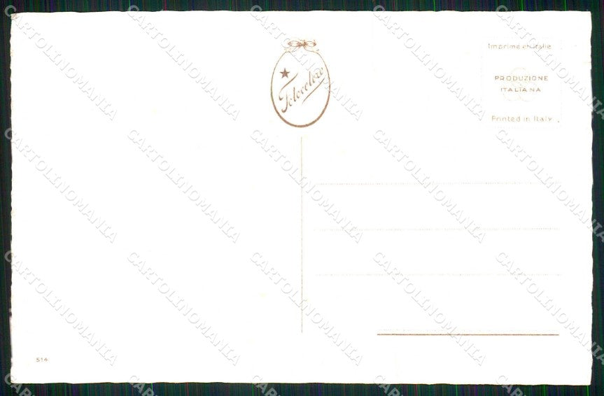 Artist Signed L. Dalmonte Glamour Lady serie 514 cartolina KF7261 – retro