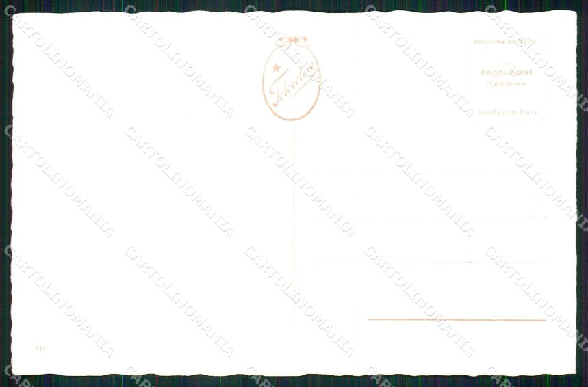 Artist Signed L. Dalmonte Romantic Couple Lady Fashion 511 cartolina KF7262 – retro