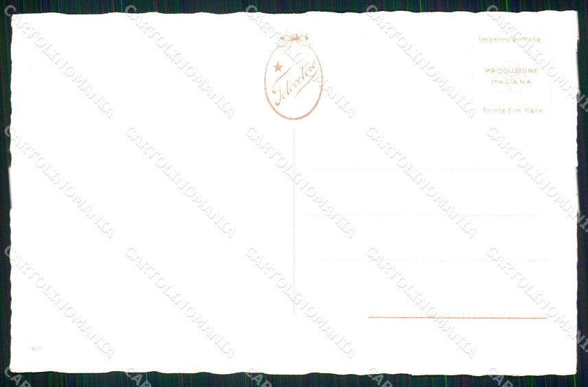 Artist Signed L. Dalmonte Romantic Couple Lady Fashion 511 cartolina KF7263 – retro