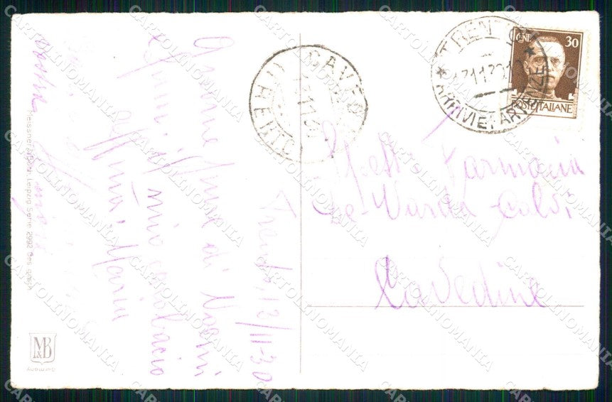 Artist Signed Fritz Baumgarten Dutch Children Meissner 2992 cartolina KF7279 – retro