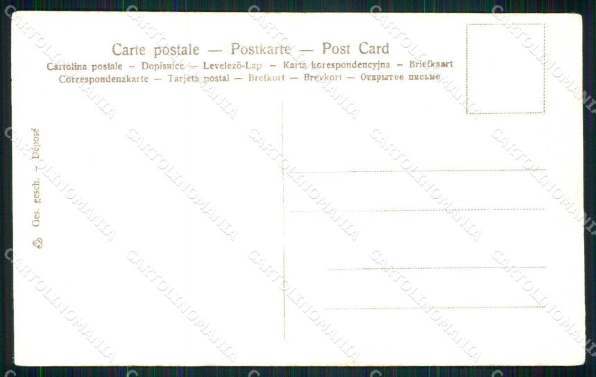 Animali Cervo Caccia Deer OPF cartolina KF7307 – retro