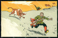 Artist Signed Caccia Hunting Jagd Comic Humor serie 1649 cartolina KF7316 – fronte